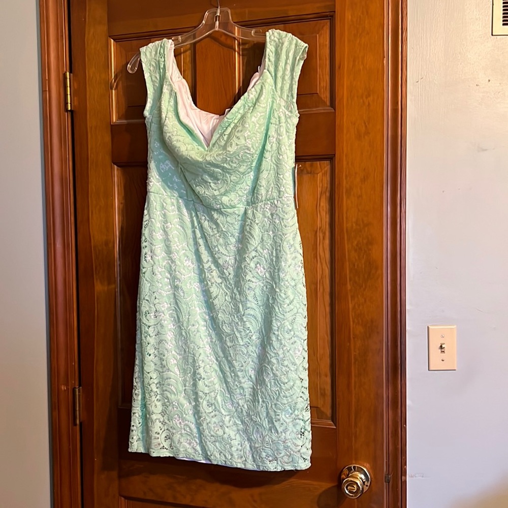Bialy Bisou Light Green Dress-NWT